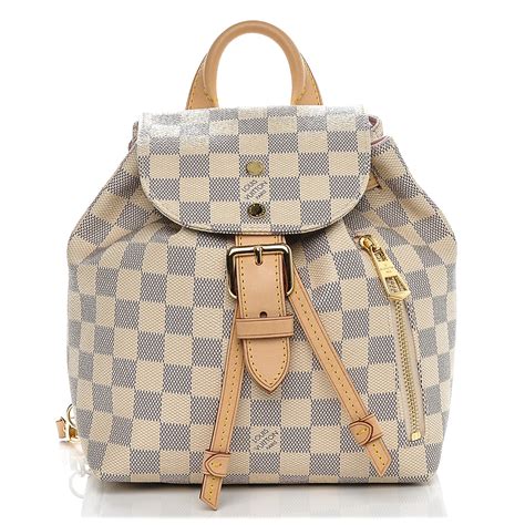 damier azur sperone bb backpack